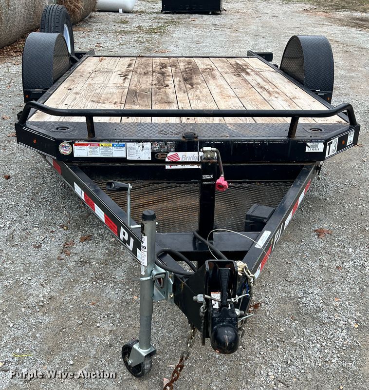 image for item KK9678 2017 PJ  utility trailer