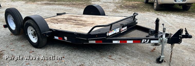 image for item KK9678 2017 PJ  utility trailer