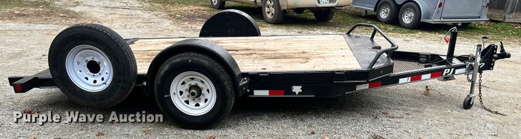image for item KK9678 2017 PJ  utility trailer