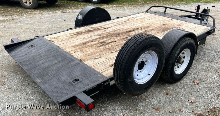 image for item KK9678 2017 PJ  utility trailer