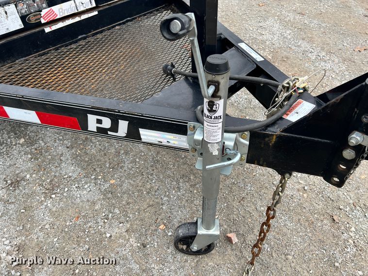 image for item KK9678 2017 PJ  utility trailer