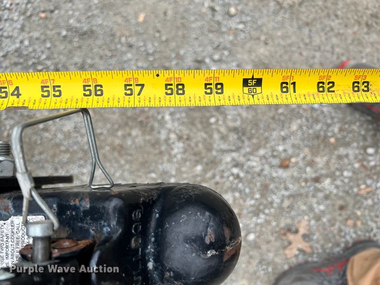 image for item KK9678 2017 PJ  utility trailer