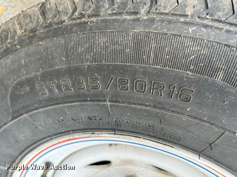 image for item KK9678 2017 PJ  utility trailer