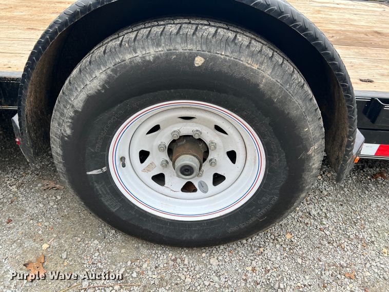 image for item KK9678 2017 PJ  utility trailer