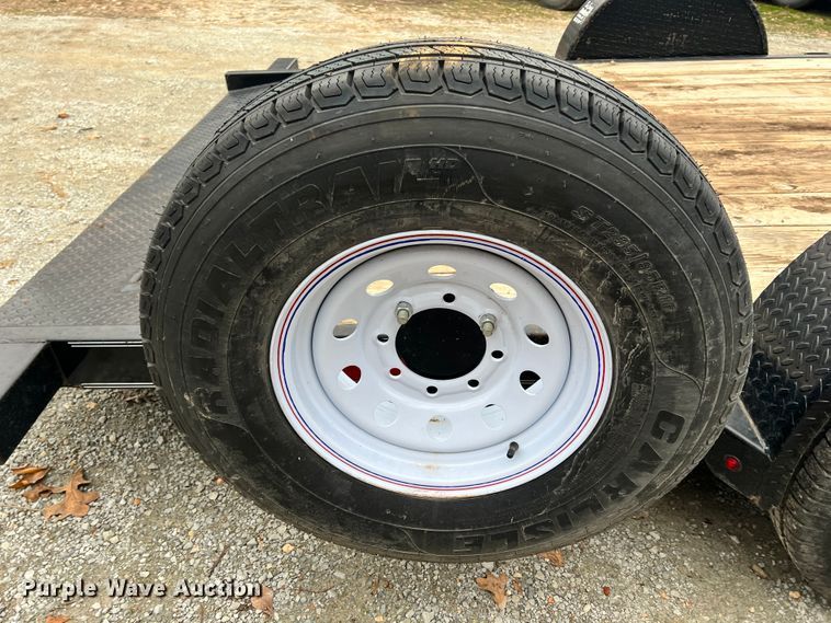 image for item KK9678 2017 PJ  utility trailer