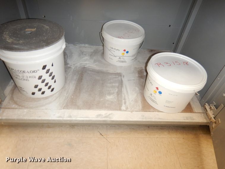 image for item KL9526 L-shaped dental work cabinet