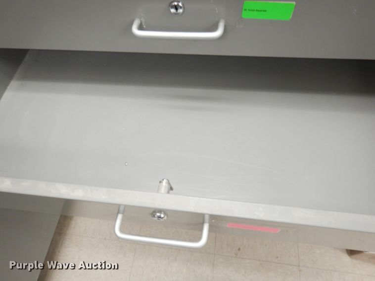 image for item KL9526 L-shaped dental work cabinet