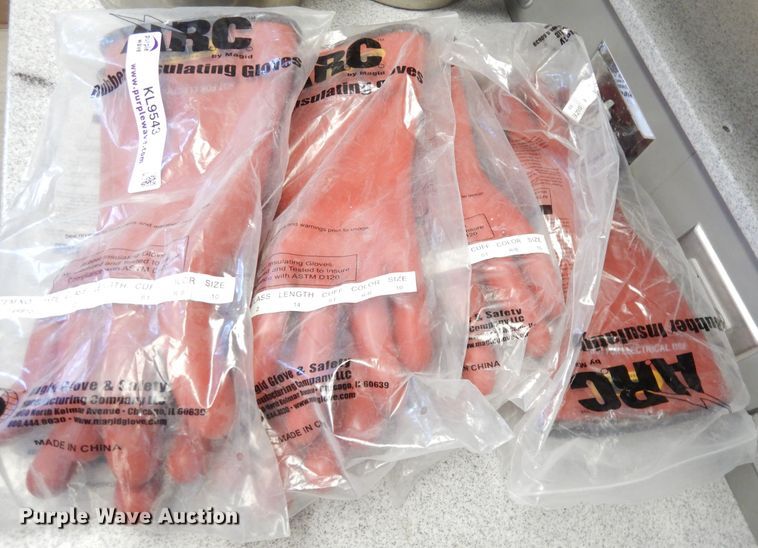 image for item KL9543 (5) ARC rubber insulated gloves