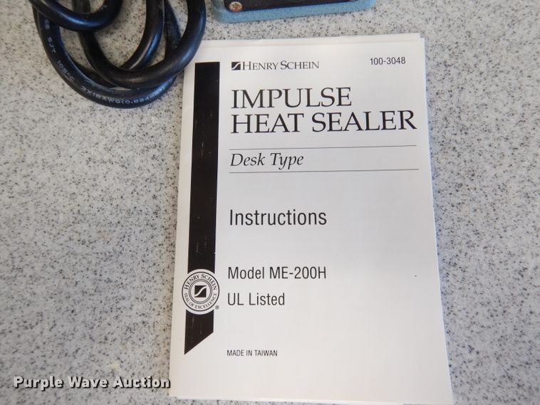 image for item KR9922 Henry Schein  impulse heat sealer
