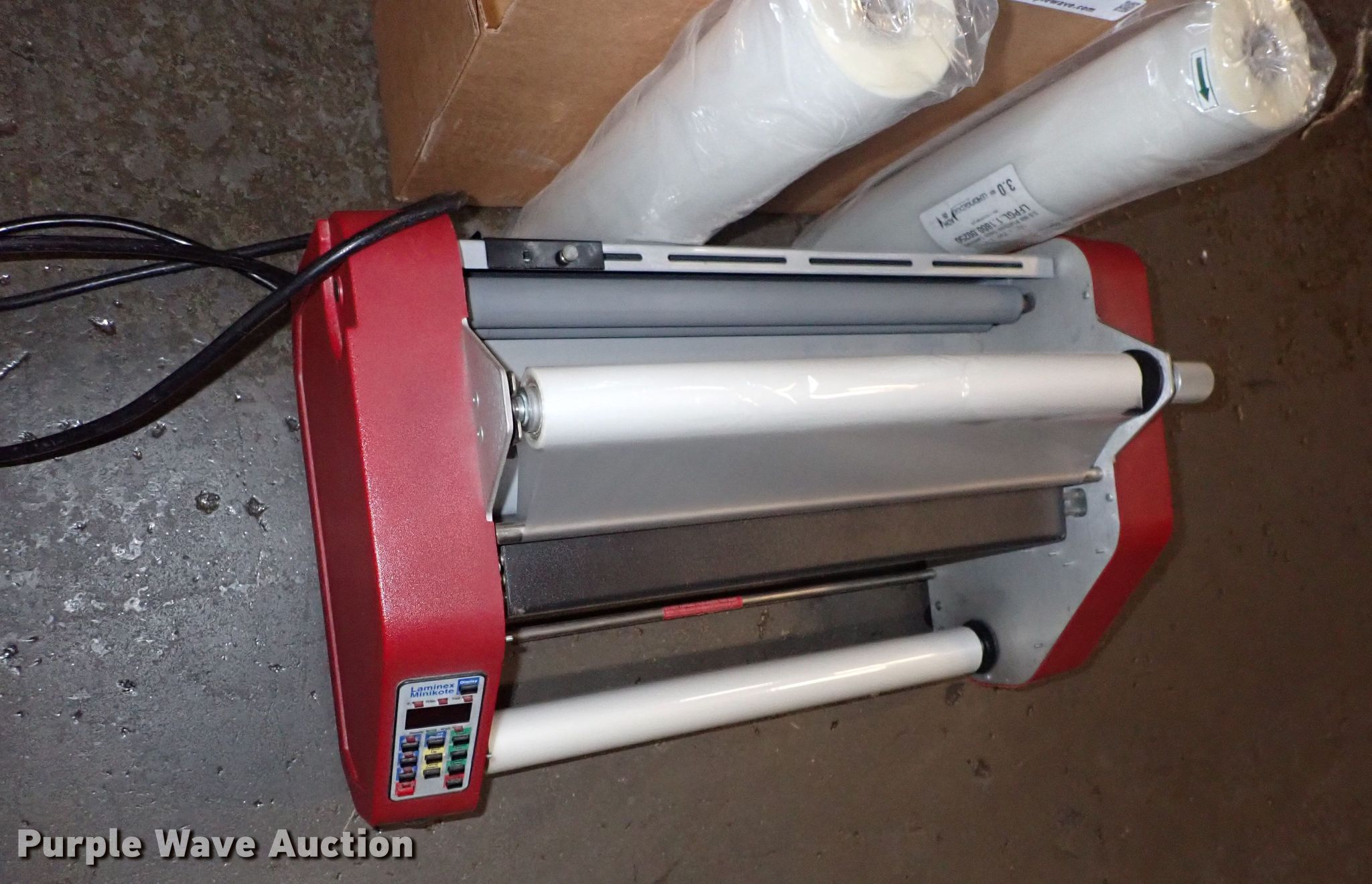 Laminex Minikote laminator in Hutchinson, KS Item JT9900 sold