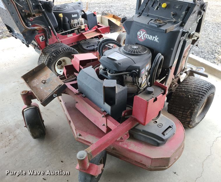 image for item DJ1519 (2) Exmark ZTR lawn mowers