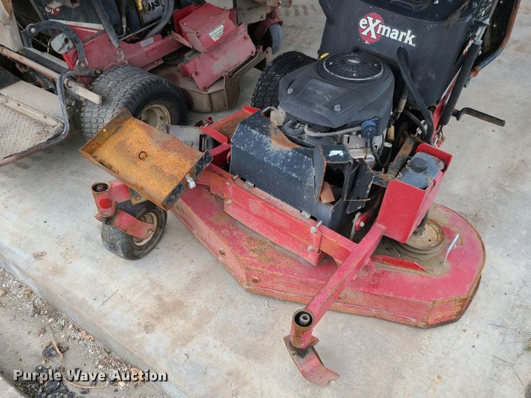 image for item DJ1519 (2) Exmark ZTR lawn mowers