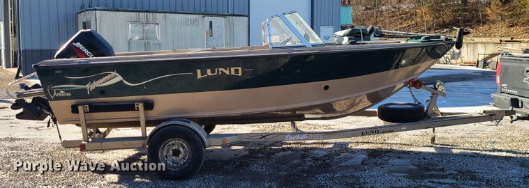 image for item DJ1691 2000 Lund Fisherman 1800  boat