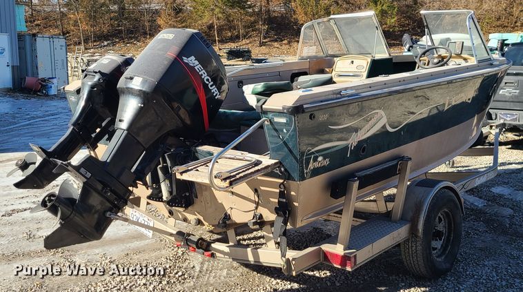 image for item DJ1691 2000 Lund Fisherman 1800  boat