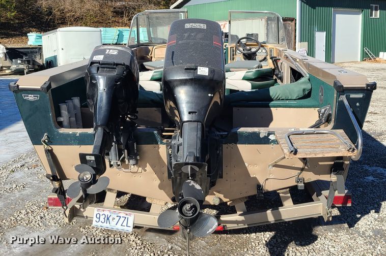 image for item DJ1691 2000 Lund Fisherman 1800  boat