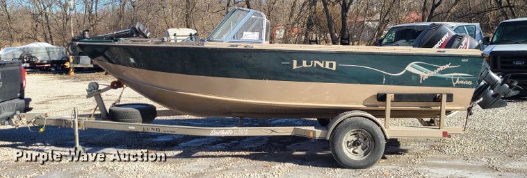 image for item DJ1691 2000 Lund Fisherman 1800  boat