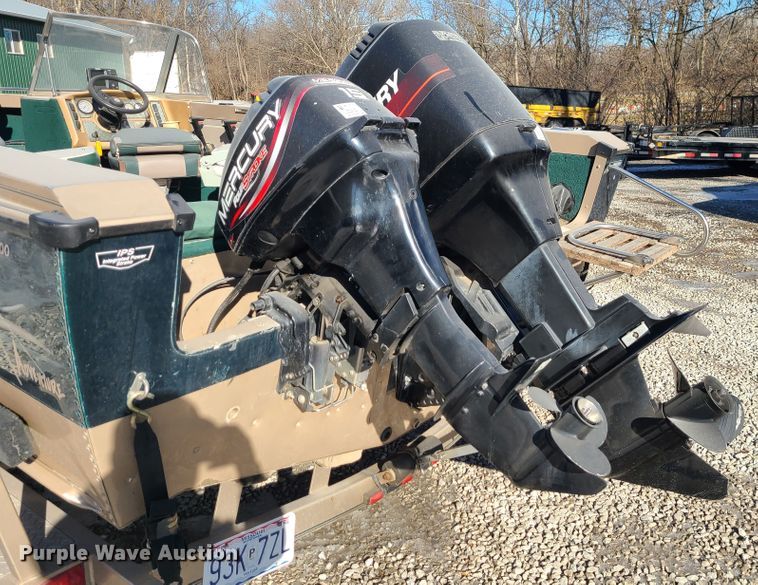 image for item DJ1691 2000 Lund Fisherman 1800  boat