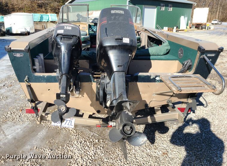 image for item DJ1691 2000 Lund Fisherman 1800  boat