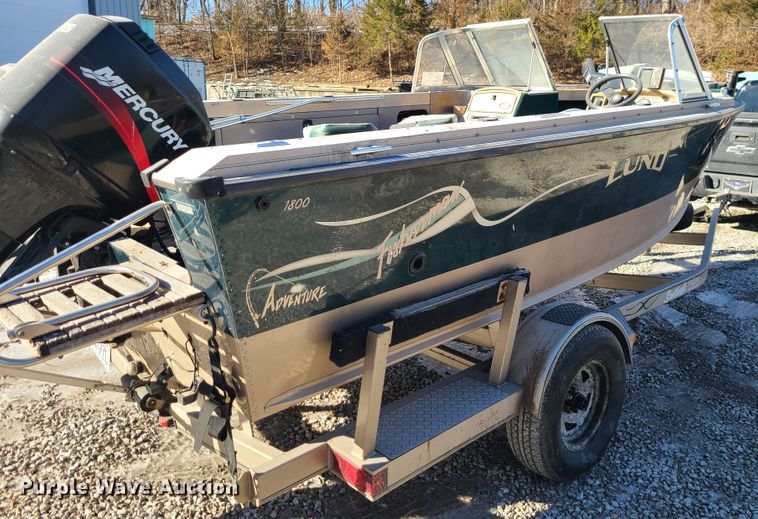 image for item DJ1691 2000 Lund Fisherman 1800  boat