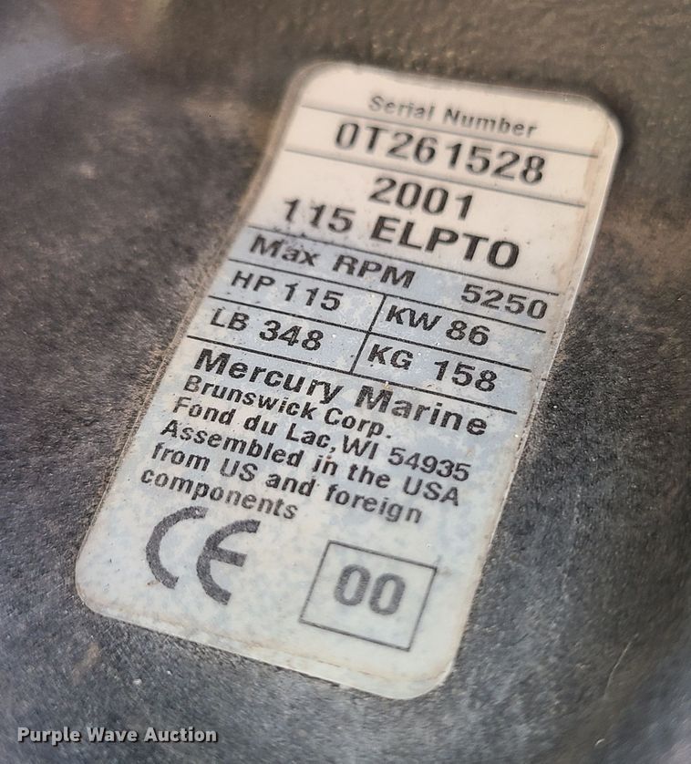 image for item DJ1691 2000 Lund Fisherman 1800  boat