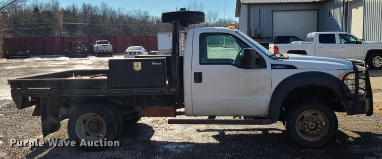 image for item DJ1695 2014 Ford F450 Super Duty  flatbed truck