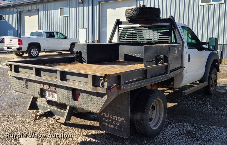 image for item DJ1695 2014 Ford F450 Super Duty  flatbed truck