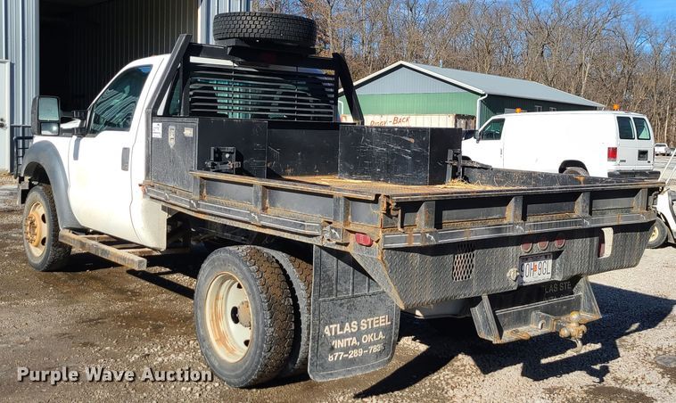 image for item DJ1695 2014 Ford F450 Super Duty  flatbed truck