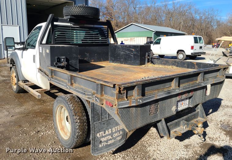 image for item DJ1695 2014 Ford F450 Super Duty  flatbed truck