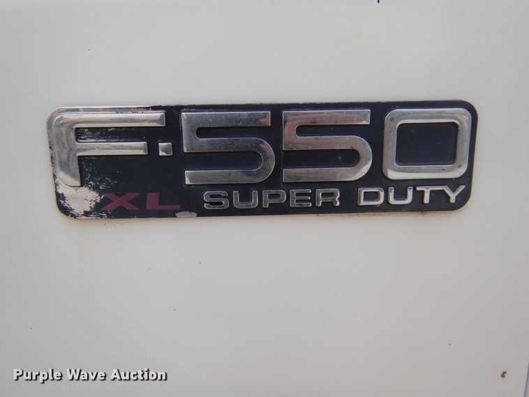 image for item DK3477 2004 Ford F550 Super Duty XL  hook lift truck