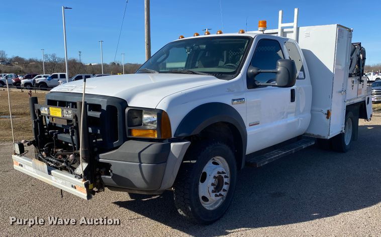 image for item DL6859 2007 Ford F550 Super Duty  utility / service truck