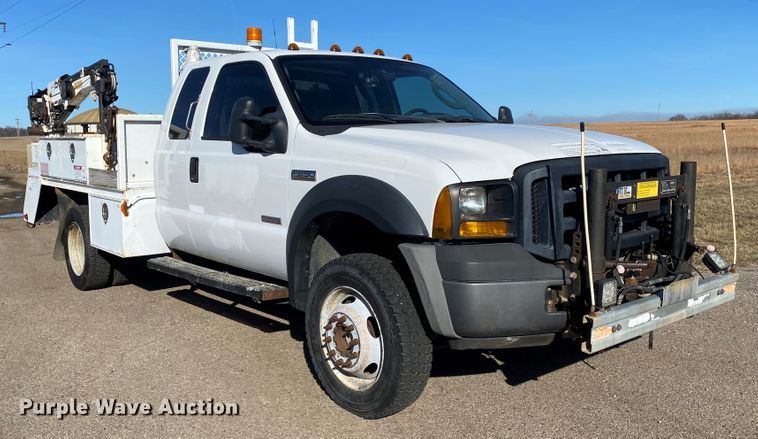 image for item DL6859 2007 Ford F550 Super Duty  utility / service truck