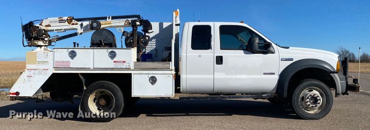 image for item DL6859 2007 Ford F550 Super Duty  utility / service truck