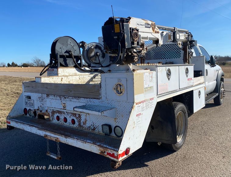 image for item DL6859 2007 Ford F550 Super Duty  utility / service truck