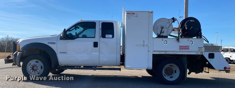 image for item DL6859 2007 Ford F550 Super Duty  utility / service truck