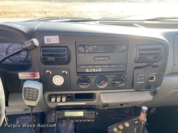 image for item DL6859 2007 Ford F550 Super Duty  utility / service truck