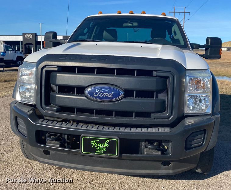 image for item DL6861 2015 Ford F550 Super Duty  SuperCab truck cab and chassis
