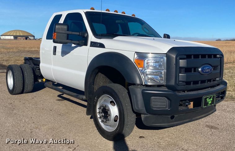 image for item DL6861 2015 Ford F550 Super Duty  SuperCab truck cab and chassis