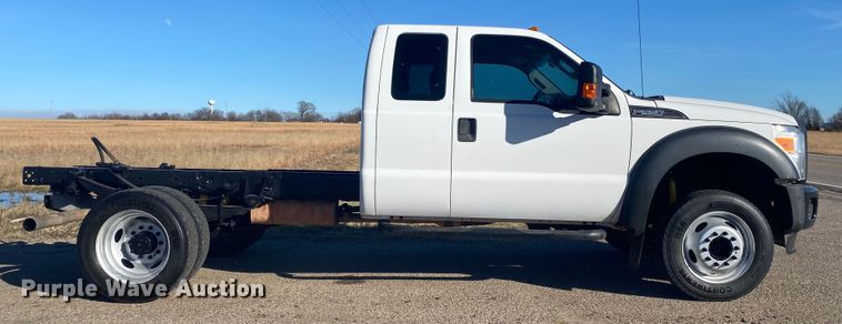 image for item DL6861 2015 Ford F550 Super Duty  SuperCab truck cab and chassis