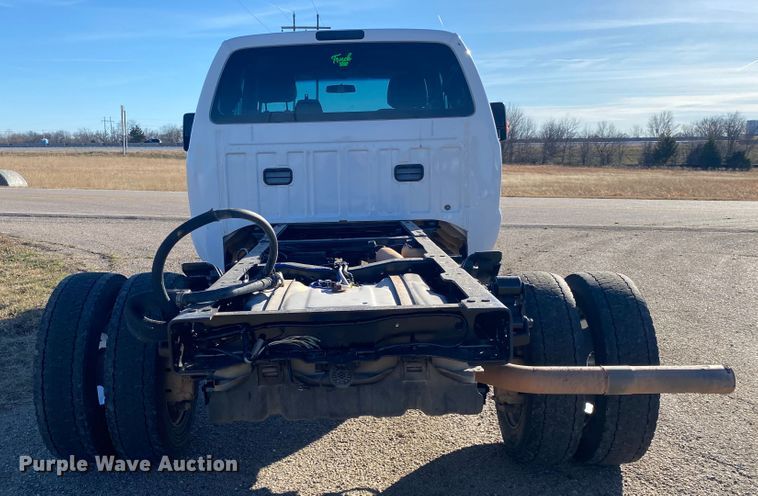 image for item DL6861 2015 Ford F550 Super Duty  SuperCab truck cab and chassis