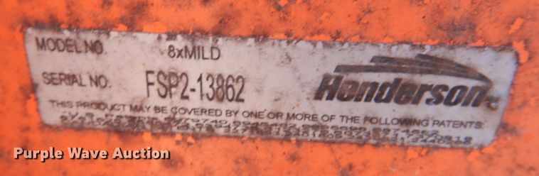 image for item DN2678 Henderson 8XMILD  spreader