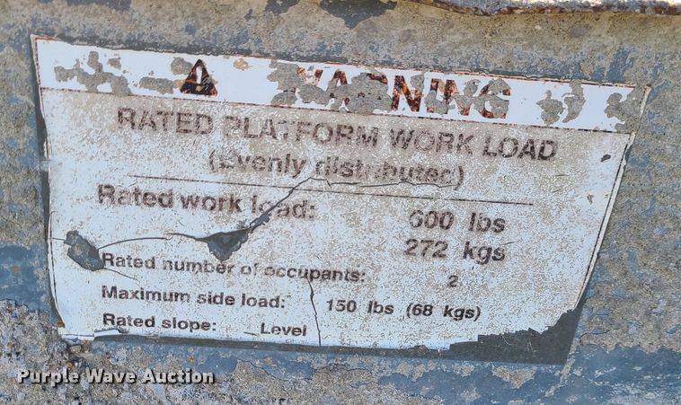 image for item GB9170 1997 Mark Industries 85C  boom lift