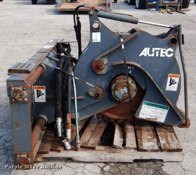 image for item HD9760 Alitec PS9 skid steer pavement saw