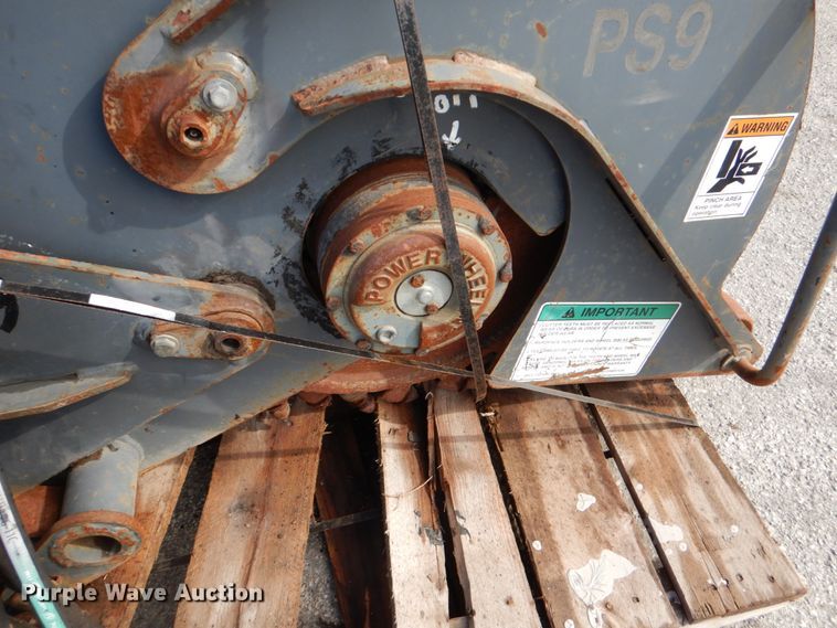 image for item HD9760 Alitec PS9 skid steer pavement saw