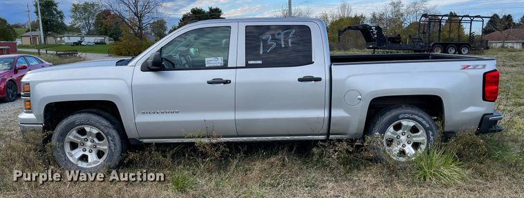 image for item IK9642 2014 Chevrolet Silverado 1500  Crew Cab pickup truck