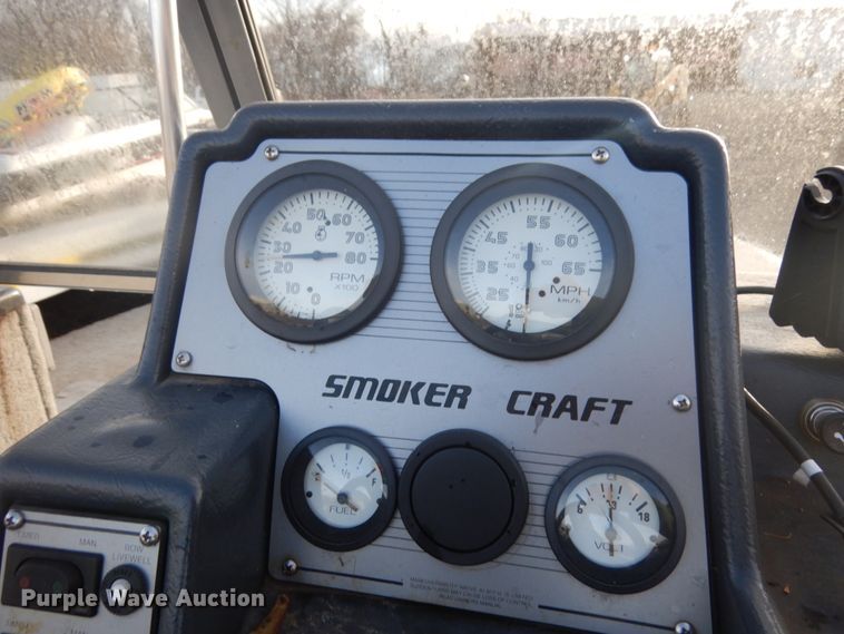 image for item IO9576 1993 Smoker Craft Pro Mag  boat