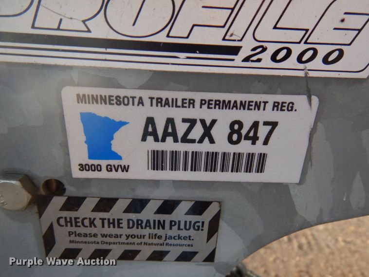 image for item IO9576 1993 Smoker Craft Pro Mag  boat