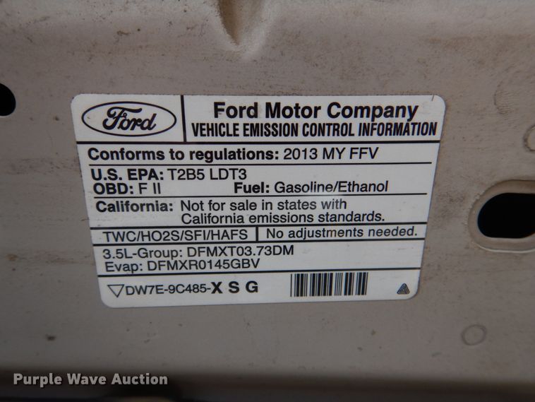 image for item JD9435 2013 Ford Explorer XLT  SUV