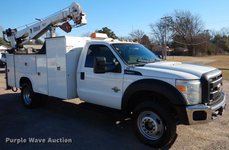 image for item JD9461 2012 Ford F550 Super Duty XL  utility / service truck