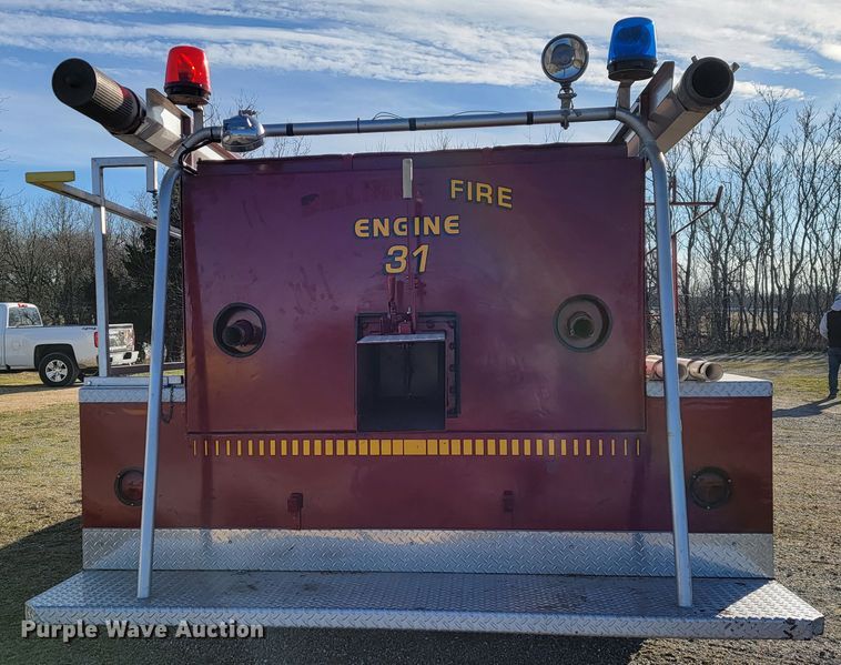 image for item JE9114 Chevrolet C50  pumper fire truck