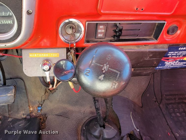 image for item JE9114 Chevrolet C50  pumper fire truck